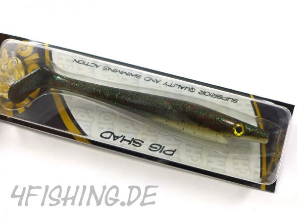 Der PIG SHAD in 23 cm - der Geheimtipp unter den Hechtködern!!!